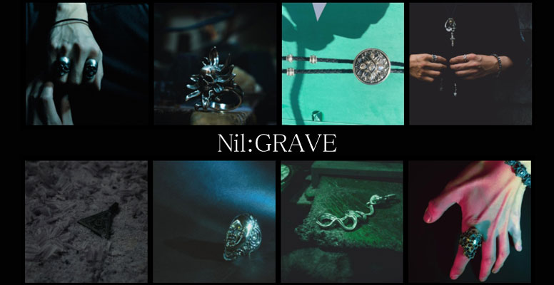シルバー　作家ブランド　Nil:GRAVE(ニルグレイブ)を特集したページになります。